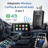 Adaptador CarPlay sem Fio 2 em 1