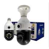 Camera Lampada IP Wi-Fi Dupla Lente 360