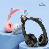Fone de Ouvido Bluetooth "Gatinho" - Cores Sortidas