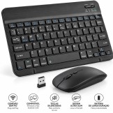 Kit Teclado e Mouse Bluetooth
