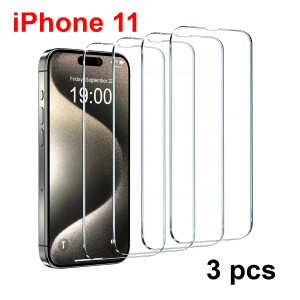 3x Películas Vidro 3D - Iphone 11