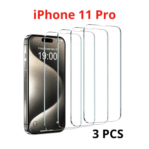3x Películas Vidro 3D - Iphone 11 Pro