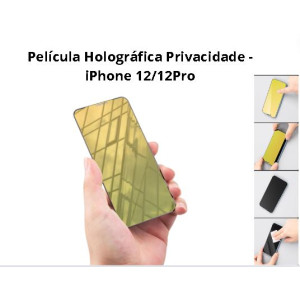 Película Holográfica Privacidade - iPhone 12 / 12 Pro