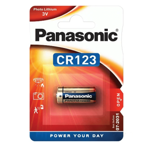 Bateria Panasonic 3V - CR123