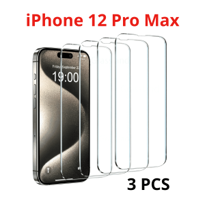3x Películas Vidro 3D - Iphone 12 Pro Max