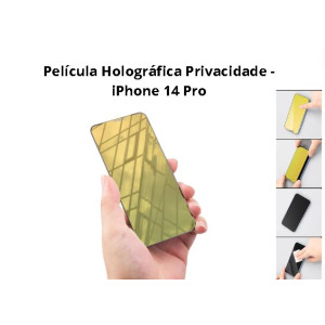 Película Holográfica Privacidade - iPhone 14 Pro