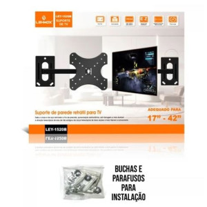 Suporte para TV 17" à 42"  - Universal LEY-1520B