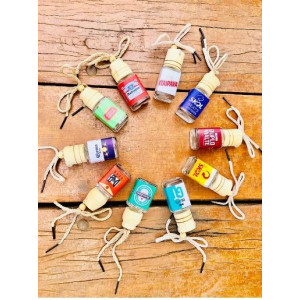 Cheirinho Aromatizador para Carro em Vidrinho - Modelos Sortidos