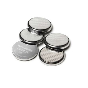 Bateria de Lítio 3V CR2025 - 5 unidades