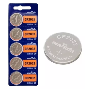Bateria Lítio 3V CR2032 - 5pcs - Murata