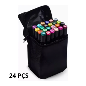 Estojo Canetas de Colorir - 24 Unidades