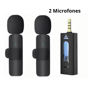 Lapela para P2 - 2 Microfones