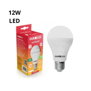 Lâmpada Superled 12W Branco Frio 6500k - Bulbo 