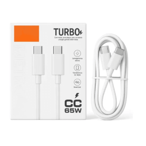 Cabo de dados 65w Tipo-C x Tipo-C