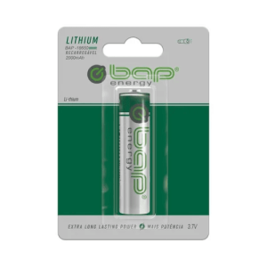 Bateria Recarregável Bap Energy 18350 4.2v