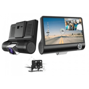 DVR Carro - 3 Câmeras Full HD 1080p