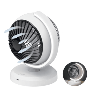 Ventilador Globo  - com Luminária - Cores Sortidas