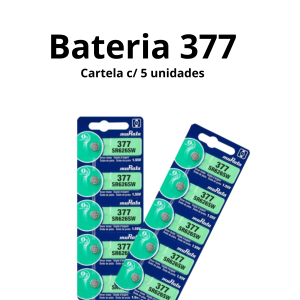 Bateria 377 cartela c/ 5und - Murata
