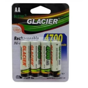 Pilhas Recarregáveis AA 4700mAh - 4 unds