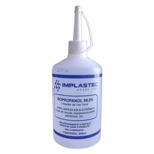 Álcool Isopropílico 99,8% - Implastec - 250ml
