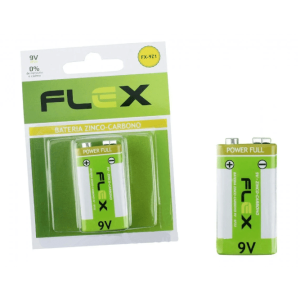 Bateria Comum 9V Flexgold - FX-9Z1