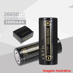 Bateria Recarregável 26650