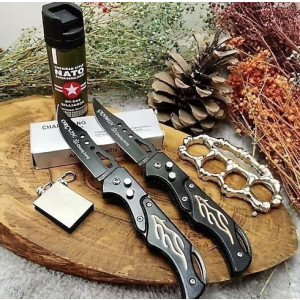Canivete Metal com detalhes - Modelos Sortidas