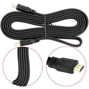 Cabo HDMI x HDM 1,8 Metros  - Achatado