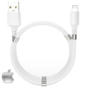 Cabo de Dados USB para iPhone com Imã 2A -1 metro