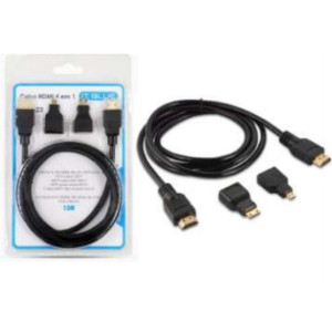 Cabo HDMI 3x3 Multifuncional 1,5 Metros