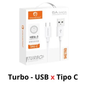 Cabo USB para Tipo C - Turbo - 1 metro
