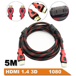 Cabo HDMI x HDMI - 5 Metros - Versão 1.4 - 3D