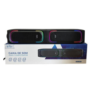 Caixa de Som RGB - Computador - 10W RMS