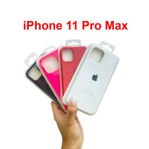 Capa Silicone - iPhone 11 Pro MAX - Cores Sortidas