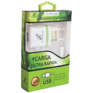 Carregador para iPhone com Anatel 2.8A X-Cell