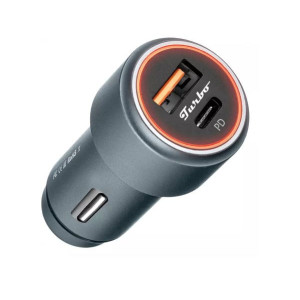 Carregador Veicular USB + Tipo C - 60w 