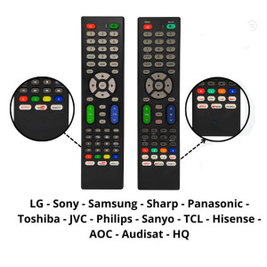 Controle Remoto TV LCD - Universal*