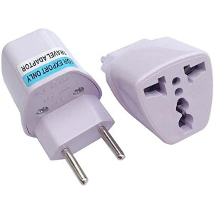 Adaptador Tomada Universal Padrão Europeu - Cores Sortidas