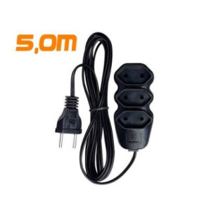 Extensão Elétrica 5 Metros 2P