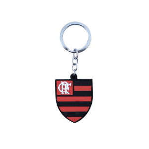 Chaveiro Borracha de Time - Flamengo