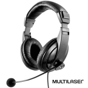 Fone de Ouvido com Microfone Multilaser - PH049