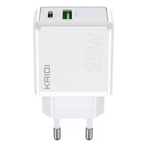 Carregador Turbo USB-Tipo C - 3.0 20W - Kaidi