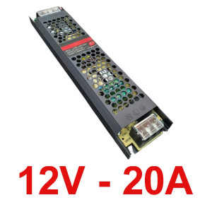 Fonte Chaveada Slim - 12V 20A