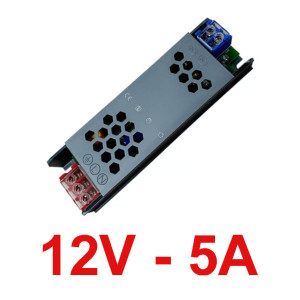 Fonte Chaveada Slim - 12V 5A
