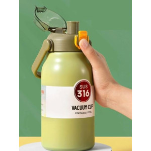 Garrafa Térmica com alça 850ml - Cores Sortidas