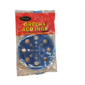 Grelha para Ralo 100mm - Aço Inox