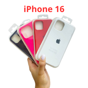 Capa Silicone - iPhone 16 - Cores Sortidas