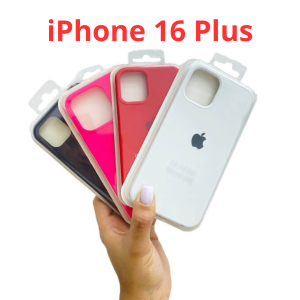 Capa Silicone - iPhone 16 Plus - Cores Sortidas