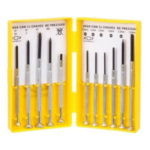 Kit Com 11 Chaves De Precisão