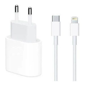 Carregador USB-C para iPhone - Tipo C - 20W +Cabo